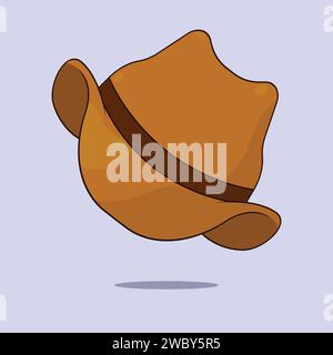 Chapeau Vector Icon Hat Day Illustration mode Illustration de Vecteur