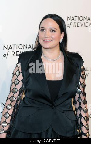 NY, États-Unis. 11 janvier 2024. Ciprianis, New York, États-Unis, le 11 janvier 2024 - Lily Gladstone assiste au gala annuel des prix 2024 du National Board of Review à Cipriani 42nd Street à New York. Photo : Giada Papini Rampelotto/EuropaNewswire.usage éditorial uniquement. Non destiné à UN USAGE commercial ! (Image de crédit : © Luiz Rampelotto/ZUMA Press Wire) USAGE ÉDITORIAL SEULEMENT! Non destiné à UN USAGE commercial ! Banque D'Images