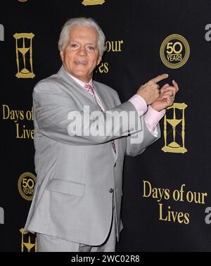 Los Angeles, États-Unis. 12 janvier 2024. Acteur légendaire de SOAP « Days of Our Lives », Bill Hayes, 98 ans, décédé le 12 janvier 2024.--------------------------------------------------------- Bill Hayes 'Days of Our Lives' fête du 50e anniversaire - tenue au Hollywood Palladium le 7 novembre 2015. © Steven Bergman/AFF-USA.com crédit : AFF/Alamy Live News Banque D'Images