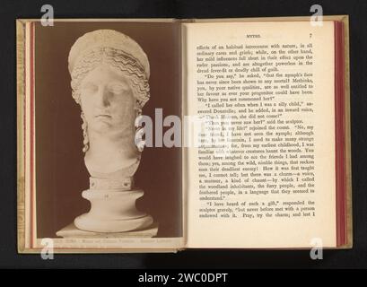 Van Juno Ludovisi enveloppes in Het Palazzo Piombino, Anonyme, c. 1855 - en OU AVANT 1860 photographie Palazzo Piombino papier imprimé albumen sculpture Palazzo Piombino Banque D'Images