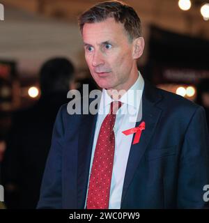 Jeremy Hunt, député, chancelier de l'Échiquier, ministre du Parti conservateur britannique, Royaume-Uni Banque D'Images