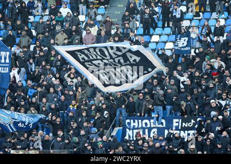 Naples, Campanie, Italie. 13 janvier 2024. 01/13/2024 Naples, Diego Armando Maradona Stadium, match de football valable pour le championnat de Serie A 2023/24 entre SSC Napoli vs FC Salernitana.dans l'image : Supporters napoli (image de crédit : © Fabio Sasso/ZUMA Press Wire) USAGE ÉDITORIAL SEULEMENT! Non destiné à UN USAGE commercial ! Banque D'Images