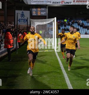 Scunthorpe United vs Boston United Vanaram National League Glandford Park, Scunthorpe, Angleterre 06.01.2024 Banque D'Images