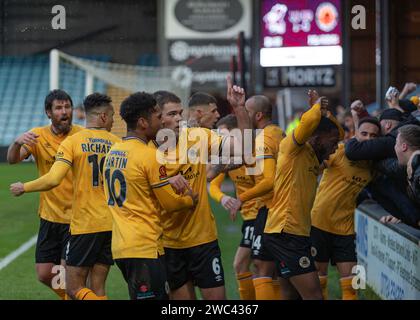 Scunthorpe United vs Boston United Vanaram National League Glandford Park, Scunthorpe, Angleterre 06.01.2024 Banque D'Images