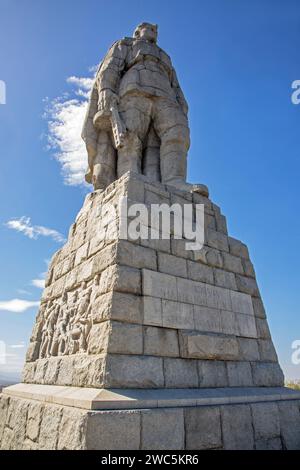 Alyosha - monument à l'Armée rouge à Bunardzik colline à Plovdiv. Bulgarie Banque D'Images