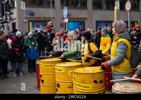 Berlin Demo contre la droite partie AFD janvier 2024 Banque D'Images