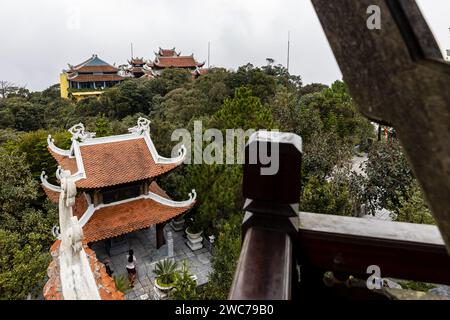 Le Fresh Village Fantasy Park dans les collines de Ba Na à Da Nang au Vietnam Banque D'Images