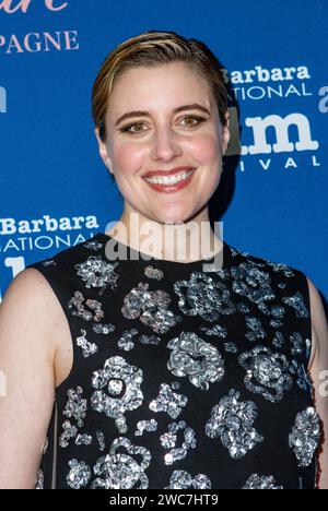 La réalisatrice Greta Gerwig au 16E Prix Kirk Douglas pour l’excellence cinématographique du SBIFF, The Ritz-Carlton Bacara, Santa Barbara, CA, 1.13.24 Banque D'Images