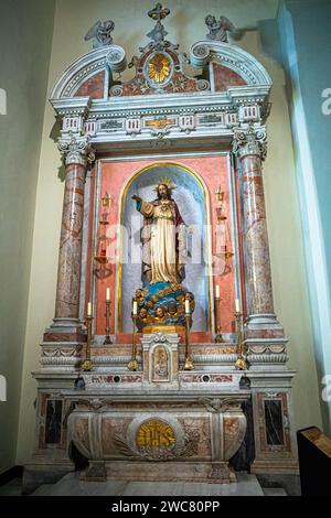 Intérieur la Catedral Basílica Santa María la Antigua de Panamá - Panama City Banque D'Images