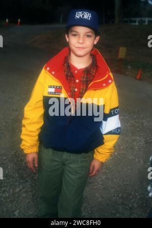 Pacific Palisades, Californie, USA 17 novembre 1996 un acteur assiste à "Children at Play" pour les refuges pour femmes battues le 17 novembre 1996 au parc d'État Will Rogers à Pacific Palisades, Californie, USA. Photo de Barry King/Alamy stock photo Banque D'Images