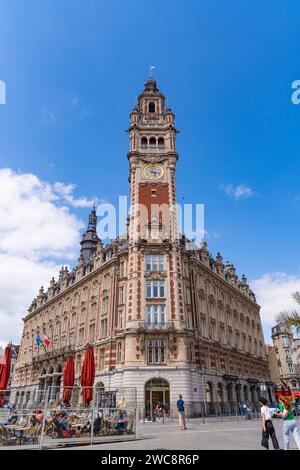 Chambre de commerce à Lille, France Banque D'Images