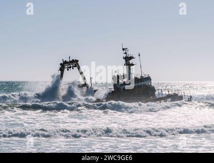 Namibie Swakopmund Zeila Shipwreck Banque D'Images