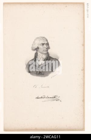 Portret van Charles-Malo-François de Lameth, anonyme, veuve Delpech (Naudet), en ou après 1818 - en ou avant 1842 imprimer Paris papier personnages historiques Banque D'Images