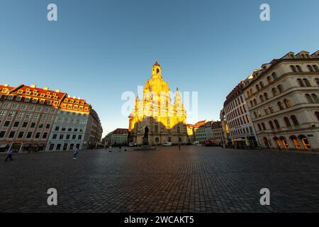 Sites touristiques de Dresde Banque D'Images