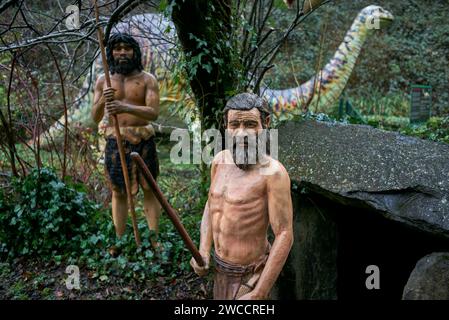 © 2023 John Angerson - grottes Wooky Hole, Somerset, Royaume-Uni Banque D'Images