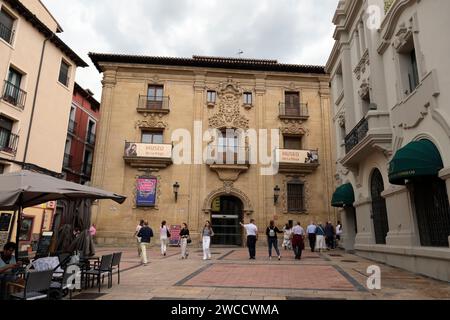 Musée de la Rioja, Palais Espartero, Logroño, la Rioja, Espagne, Europe Banque D'Images