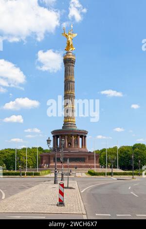 Berlin, Allemagne - juin 02 2019 : la colonne de la victoire (allemand : Siegessäule) est un monument conçu par Heinrich Strack après 1864 pour commémorer la Pruss Banque D'Images