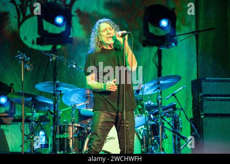 219 juin 2019 : Robert Plant de LED Zeppelin joue avec les Sensational Space Shifters à Stockholm, en Suède Banque D'Images