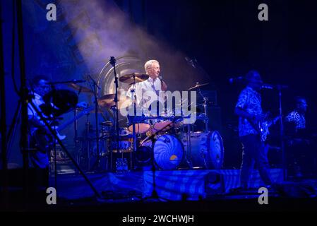 18 juillet 2019 : Saucerful of secrets de Nick Mason joue à Brescia, en Italie Banque D'Images