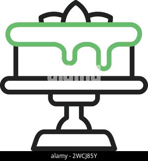 Image vectorielle de petite icône de gâteau. Illustration de Vecteur