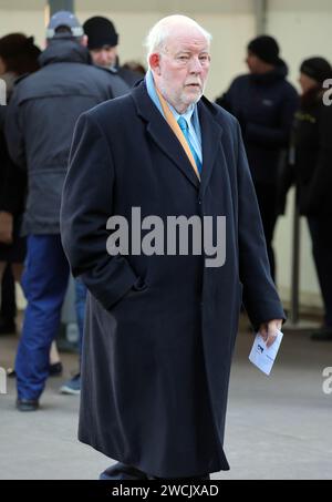 Londres, Royaume-Uni. 16 janvier 2024. Image © Licence à Parsons Media. 16/01/2024. Londres, Royaume-Uni. Service de Thanksgiving pour Betty Boothroyd.l'ancien secrétaire travailliste Charles Clarke assiste à un service de Thanksgiving pour la vie et le travail de la RT Hon la Baronne Boothroyd a lieu à St Margaret's Church Westminster Abbey, Londres. Photo de crédit : andrew parsons/Alamy Live News Banque D'Images