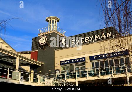 Mermaid Quay, la baie de Cardiff, Cardiff, Pays de Galles du Sud. Banque D'Images