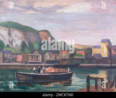 A Quayside, Boulogne - William York MacGregor Banque D'Images