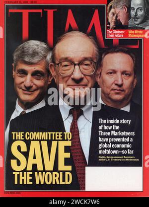 Vintage 'Time Magazine' 15 février 1999 couverture du numéro, États-Unis Banque D'Images