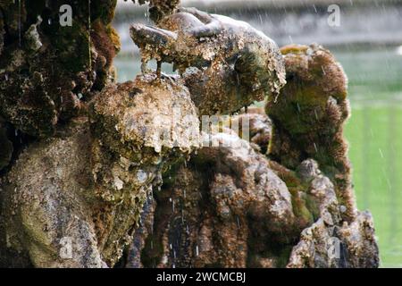 Détails dans Boboli Gardens, Florence, Italie Banque D'Images