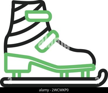 Image vectorielle de l'icône Snowskates. Illustration de Vecteur