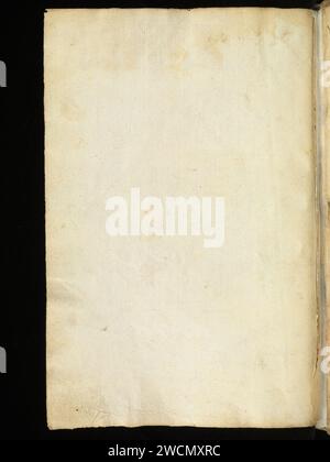 Aarau, Aargauer Kantonsbibliothek, MsMurQ 11, F. 106v – Guide de rédaction de lettres. Banque D'Images