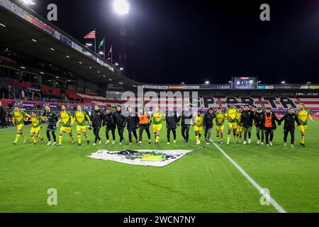 ROTTERDAM, PAYS-BAS - JANVIER 16 : Matteo Waem d'ado Den Haag, Kursad Surmeli d'ado Den Haag, Daryl van MIEGHEM d'ado Den Haag, Jort van der Sande d'ado Den Haag, Malik Sellouki d'ado Den Haag, Henri Koudossou d'ado Den Haag, Amir Absalem d'ado Den Haag, Sacha Komljenovic, d'ado Den Haag, Justin Che d'ado Den Haag, Gylermo Siereveld d'ado Den Haag, Tyrese Asante d'ado Den Haag, Daniel Granli d'ado Den Haag, Henk Veerman d'ado Den Haag, Lasse Vigen d'ado Den Haag, Joel Ideho d'ado Den Haag, Silvinho Esajas d'ado Den Haag, Jerry van Ewijk d'ado Den Haag, Alex Schalk d'ado Den H. Banque D'Images