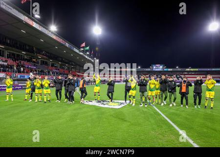 ROTTERDAM, PAYS-BAS - JANVIER 16 : Matteo Waem d'ado Den Haag, Kursad Surmeli d'ado Den Haag, Daryl van MIEGHEM d'ado Den Haag, Jort van der Sande d'ado Den Haag, Malik Sellouki d'ado Den Haag, Henri Koudossou d'ado Den Haag, Amir Absalem d'ado Den Haag, Sacha Komljenovic, d'ado Den Haag, Justin Che d'ado Den Haag, Gylermo Siereveld d'ado Den Haag, Tyrese Asante d'ado Den Haag, Daniel Granli d'ado Den Haag, Henk Veerman d'ado Den Haag, Lasse Vigen d'ado Den Haag, Joel Ideho d'ado Den Haag, Silvinho Esajas d'ado Den Haag, Jerry van Ewijk d'ado Den Haag, Alex Schalk d'ado Den H. Banque D'Images