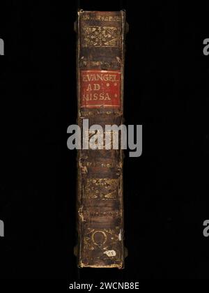 Aarau, Aargauer Kantonsbibliothek, MsWettF 13, Spine – Epistolare OCist. Banque D'Images