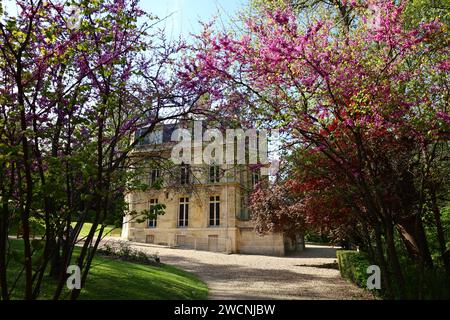 Le château de Monte-Cristo est une maison-musée d'écrivain située au Port-Marly dans le département des Yvelines au nord de la France Banque D'Images