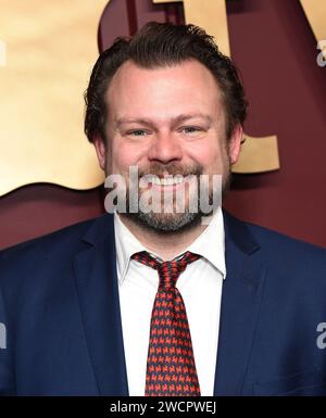 Hollywood, États-Unis. 16 janvier 2024. DaN Erickson assiste à la réception Apple TV Post-Emmy à Mother Wolf le 15 janvier 2024 à Hollywood, en Californie. © Lisa OConnor/AFF-USA.com crédit : AFF/Alamy Live News Banque D'Images