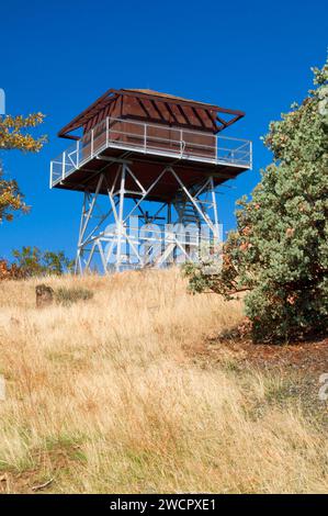 Smith Peak Lookout, forêt nationale Stanislaus, Californie Banque D'Images