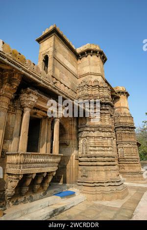 Ahmedabad, Inde - 11 janvier 2024 : Hazrat Harir RA Masjid à Ahmedabad, Gujarat, Inde. Banque D'Images