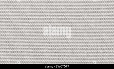 Textile blanc haute résolution de tissu. Lin de fibre de tissage naturel et texture de tissu de coton Banque D'Images