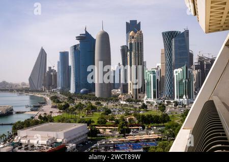 Doha, Qatar. 17 janvier 2024. Doha, Qatar, 17 janvier 2024. Crédit : Michaela Rihova/CTK photo/Alamy Live News Banque D'Images