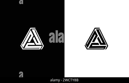 Design de logo Creative Modern Letter CCC Illustration de Vecteur
