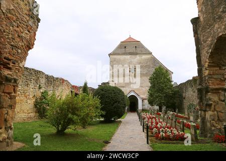WW1 War Cimetière, Mănăstirea Cârța (monastère de Carta), Cârța, Comté de Sibiu, Transylvanie, Roumanie, Europe Banque D'Images