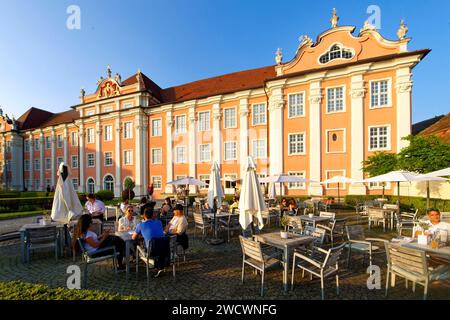 Allemagne, Baden Württemberg, Lac de Constance (Bodensee), Meersburg, Neues Schloss (château neuf) Banque D'Images