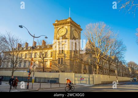 France, Paris, Ilot Saint Germain qui abrite une partie du Ministère des armées Banque D'Images