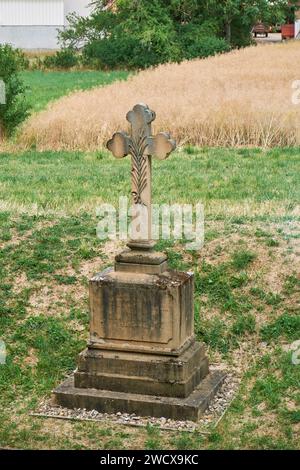 France, Moselle, Gravelotte, Musée de la guerre de 1870 et de l'annexion, Mémorial Banque D'Images