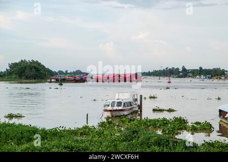 Vietnam, Chau Doc, paysage Banque D'Images