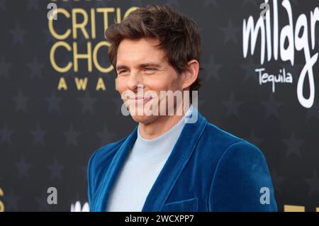 James Marsden BEI der Verleihung der 29. Critics Choice Awards im Barker Hangar. Santa Monica, 14.01.2024 Banque D'Images