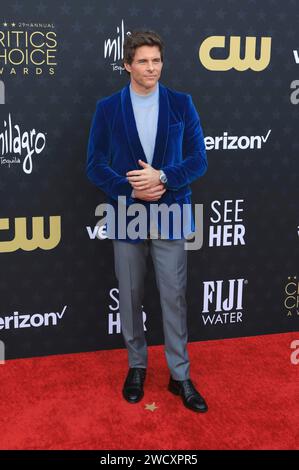 James Marsden BEI der Verleihung der 29. Critics Choice Awards im Barker Hangar. Santa Monica, 14.01.2024 Banque D'Images