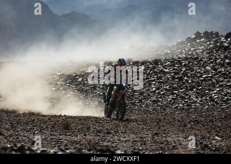 104 GERBER Jeremie (fra), TLDRacing, KTM, moto, Originals by Motul, action lors de l'étape 10 du Dakar 2024 le 17 janvier 2024 autour d'Al Ula, Arabie Saoudite Banque D'Images