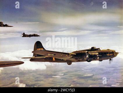 BOEING B-17 Flying Forteresses vers 1944 Banque D'Images